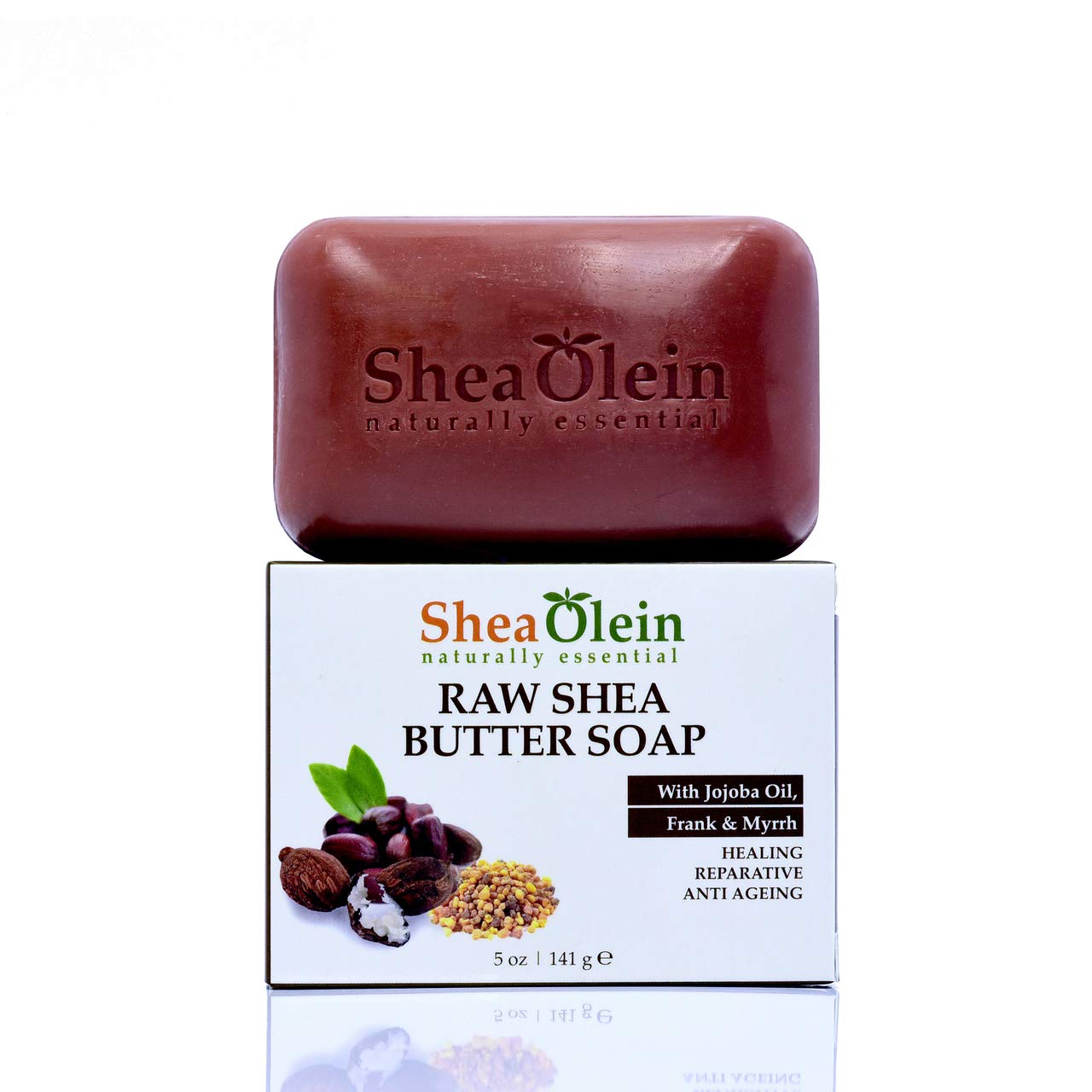 Raw Shea Butter Soap With Jojoba Oil, Frank & Myrrh : Beauty & Personal Care
