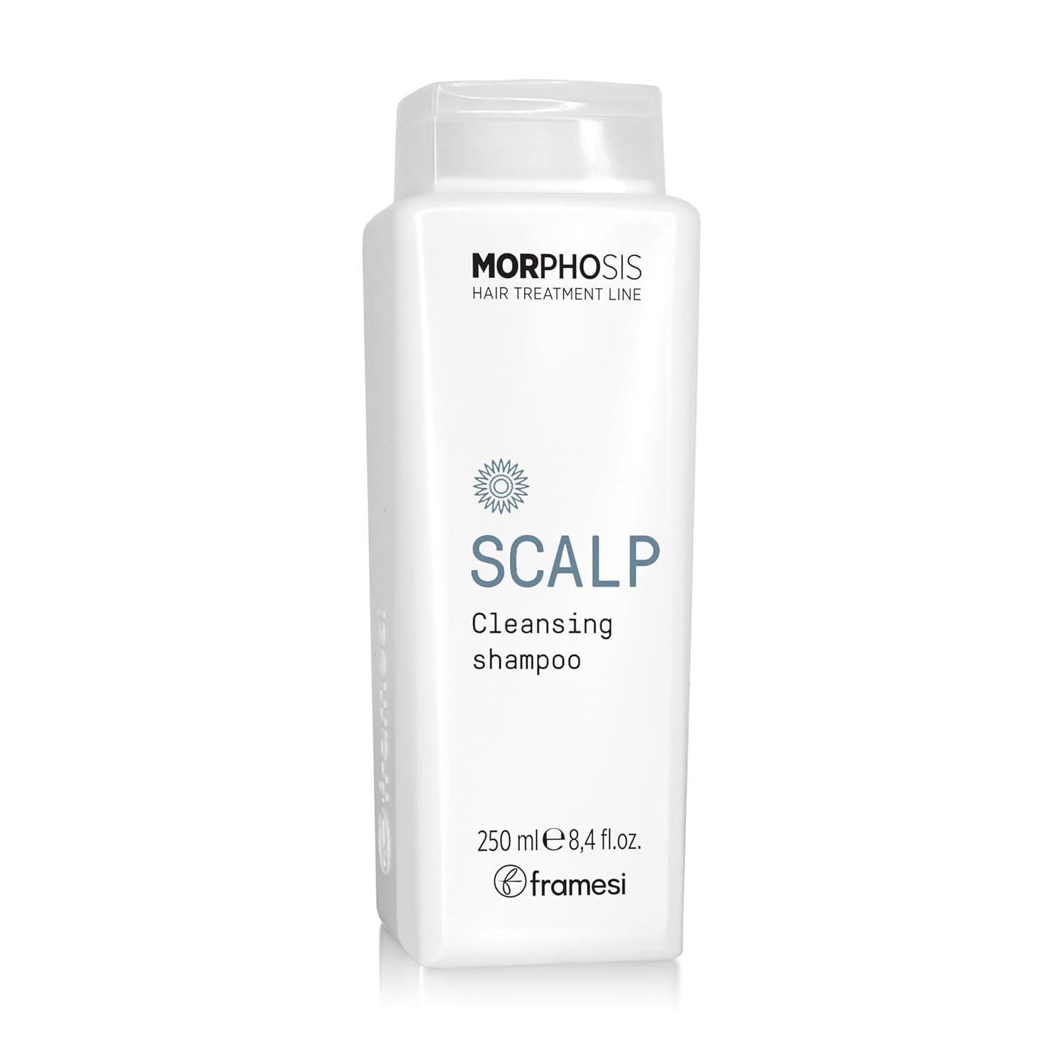Framesi Morphosis Scalp Cleansing Shampoo, Cleanses Hair And Scalp, Clarifying, Removes Buildup, Natural Ingredients, Color Safe