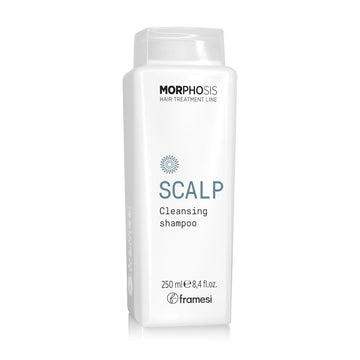 Framesi Morphosis Scalp Cleansing Shampoo, Cleanses Hair And Scalp, Clarifying, Removes Buildup, Natural Ingredients, Color Safe