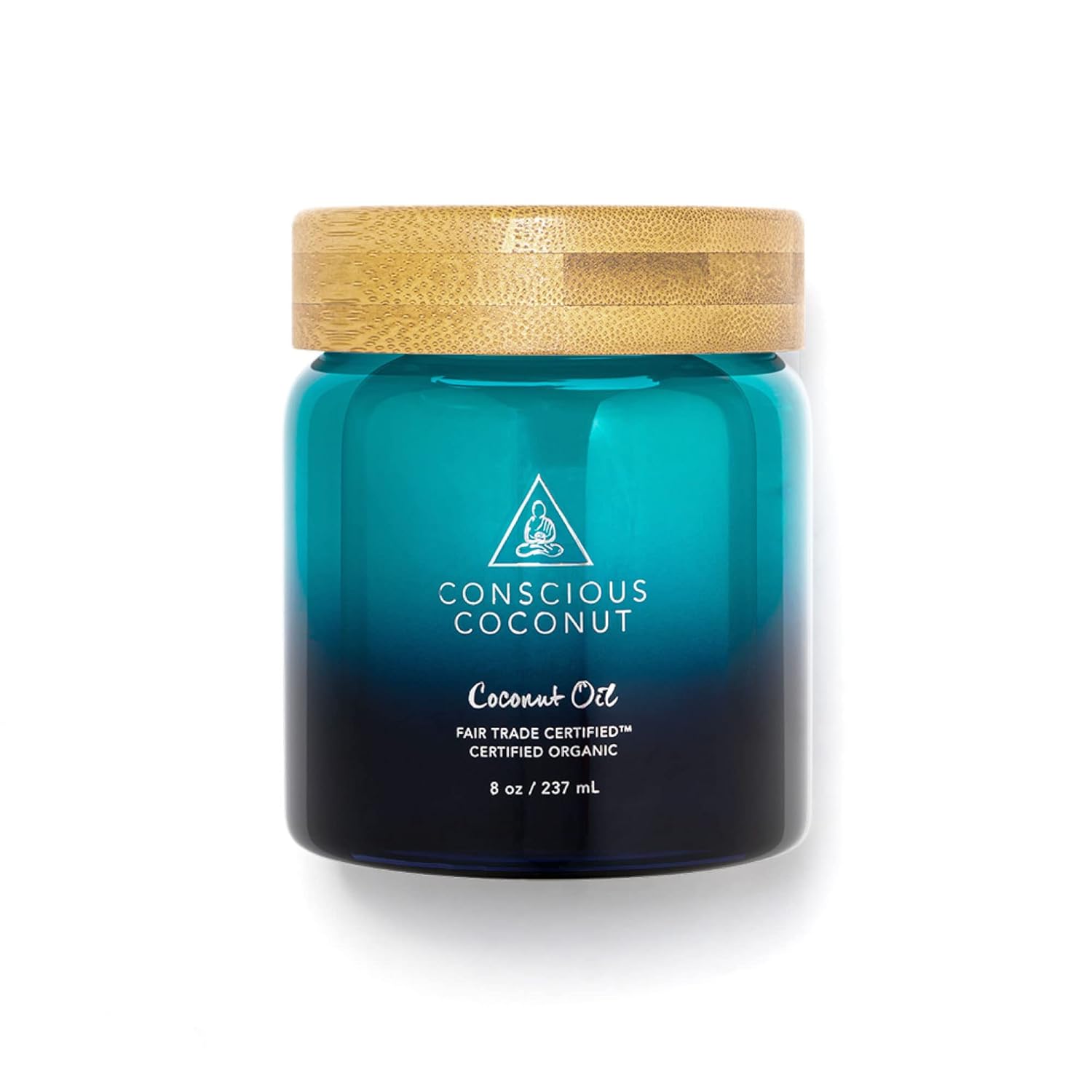 Not Your Ordinary Coconut Oil Jar By Conscious Coconut. Small Batch, Organic, Fair Trade, Virgin, Hand Pressed