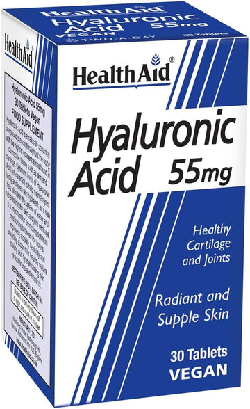 Healthaid Hyalluronic Acid 55Mg - 30 Tablets