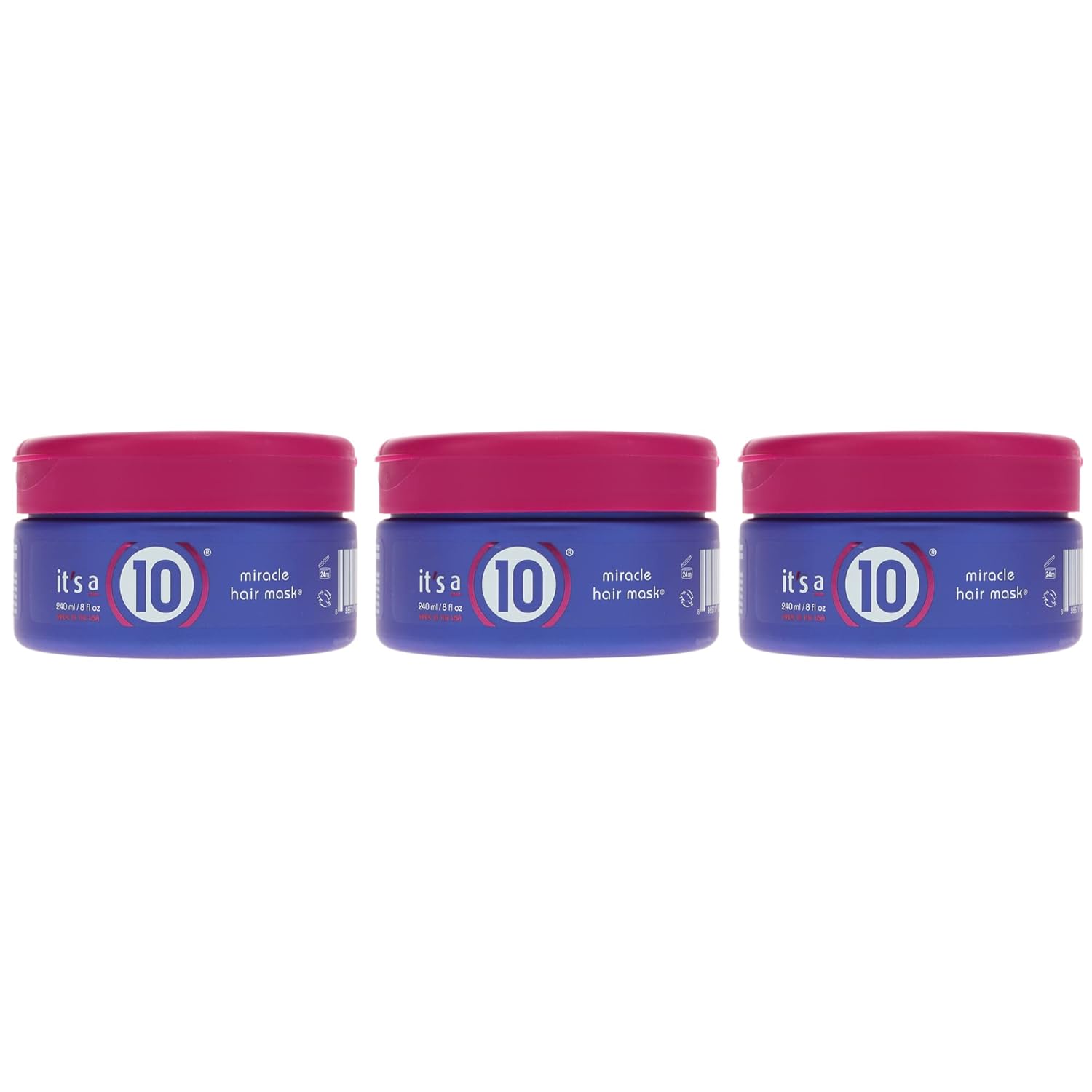 It'S A 10 Haircare Miracle Hair Mask, 8 Fl. Oz. (Pack Of 3)