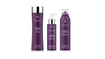 Alterna Caviar Anti-Aging Clinical Densifying Shampoo, Mousse, Scalp Treatment Regimen Starter Set | Thickens & Boosts Thinning Hair | Sulfate Free