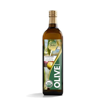 Aceite de oliva virgen extra orgánico prensado en frío sin refinar -16 fl.oz