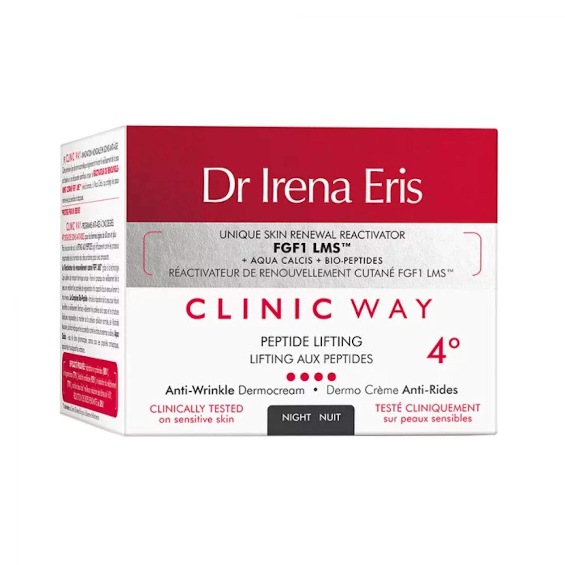 Dr Irena Eris Anti-Wrinkle Firming Night Cream With Peptides Clinic Way - 50 Ml
