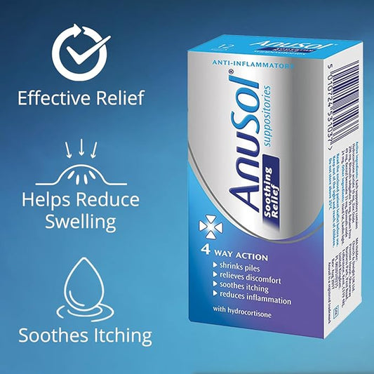 Anusol Soothing Relief Suppositories