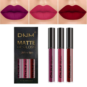 Evpct 2Pcs Purple Shimmer Glitter Shiny Liquid Lipstick Lip Gloss Stain And Retractable Lip Liner Makeup Set For Women Long Lasting Waterproof 24 Hours Lipstick Labial Mate Larga Duracion 24 51