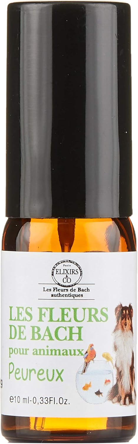 Elixirs & Co Les Fleurs De Bach Organic For Animals - Fearful - Spray Of 10 Ml