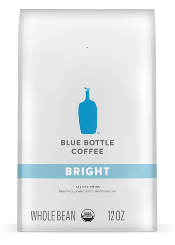 Blue Bottle Whole Bean Organic Coffee, Bright, Light Roast, 12 Ounce Bag (Pack Of 1)