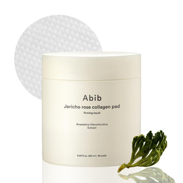 Abib Jericho Rose Collagen Pad Firming Touch 60 Pads - Toner Pads with Collagen Extract, Skin Hydration