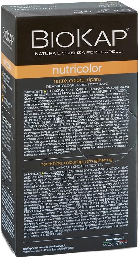 Biosline Unisex Hair Dyeing, 140 Ml