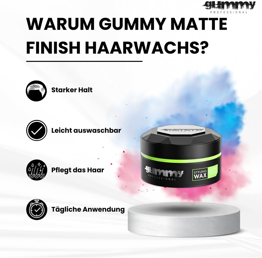 Gummy Styling Wax 150 ml Ultra Hold : Amazon.co.uk: Beauty