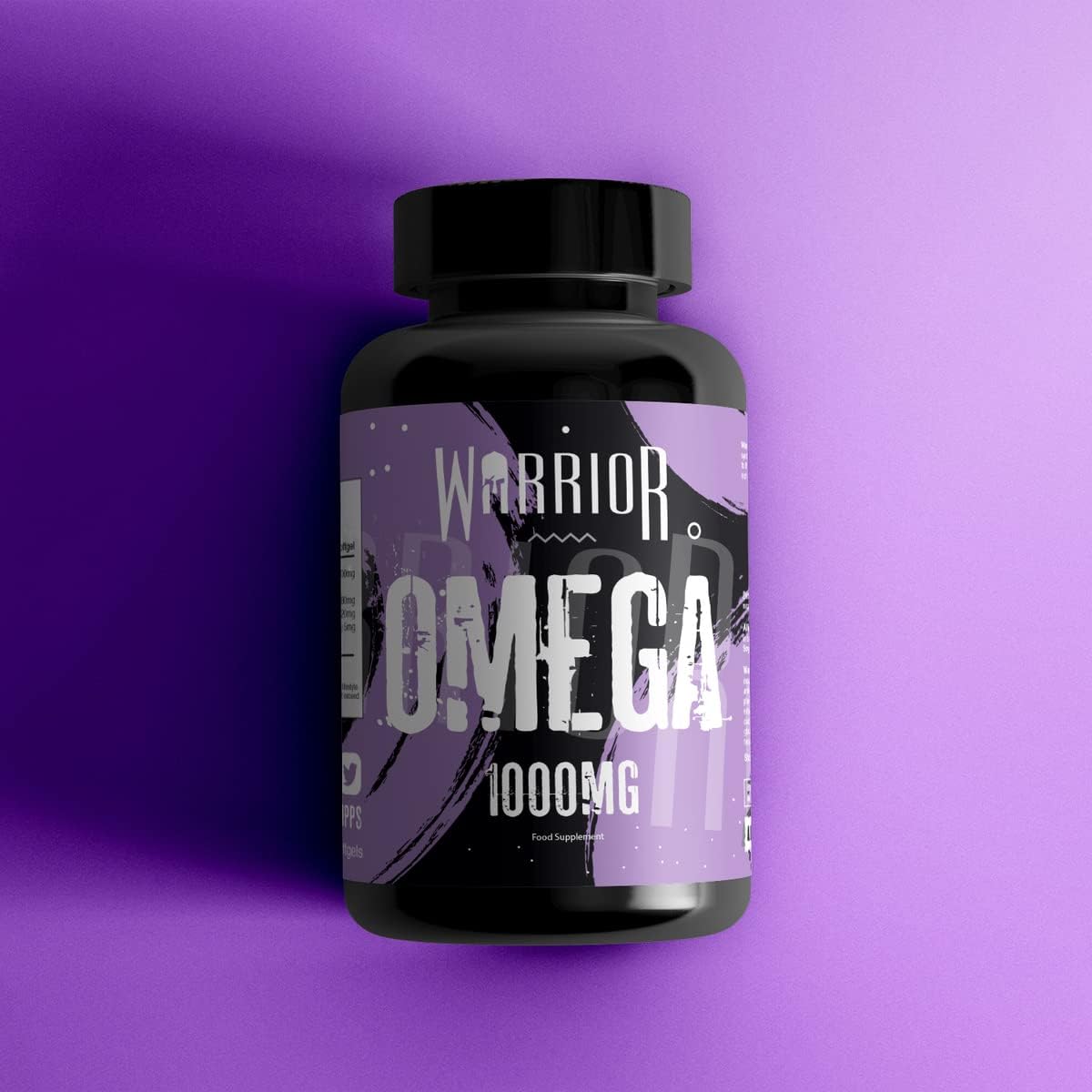 Warrior Omega Fish Oils 1000mg - 60 Softgel Capsules - Omega 3 Essential Fatty Acids Supplement - May Help Maintain: Healthy Skin, Hair, Teeth, Gums, Bones, Joints, and Immune System : Amazon.co.uk: Health & Personal Care