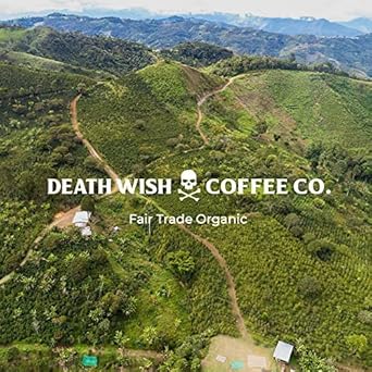 Death Wish Coffee, The World'S Strongest Whole Bean Coffee, Fair Trade And Usda Certified Organic, 5 Lb
