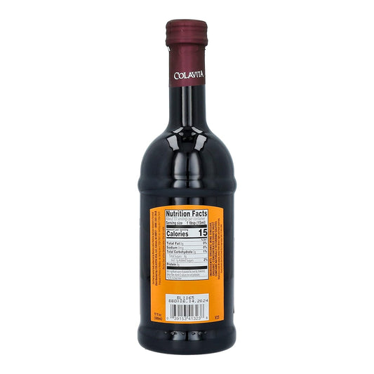 Colavita Organic Balsamic Vinegar of Modena, 17 Fl.Oz (Pack of 6)