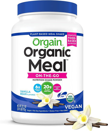 Orgain Organic Vegan Meal Replacement Protein Powder, Vanilla Bean - 2