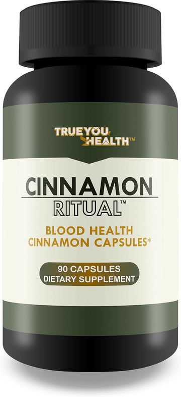 Cinnamon Ritual - Our Best Cinnamon Supplement For Blood Support - Cinnamon Extract Capsules - Cinnamon Pills - Cinnamon Pill - Cinnamon Supplements - Cinnamon Capsules For Sugar Health Blood Health