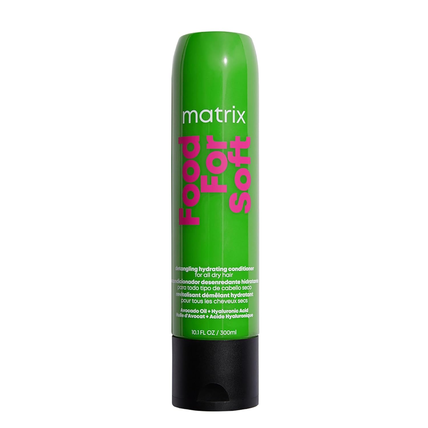 Matrix Food For Soft Conditioner | Hydrating & Detangles Dry, Brittle Hair | Moisturizes, Softens, & Smooths | With Avocado Oil & Hyaluronic Acid | Suitable For Color Treated Hair | Vegan