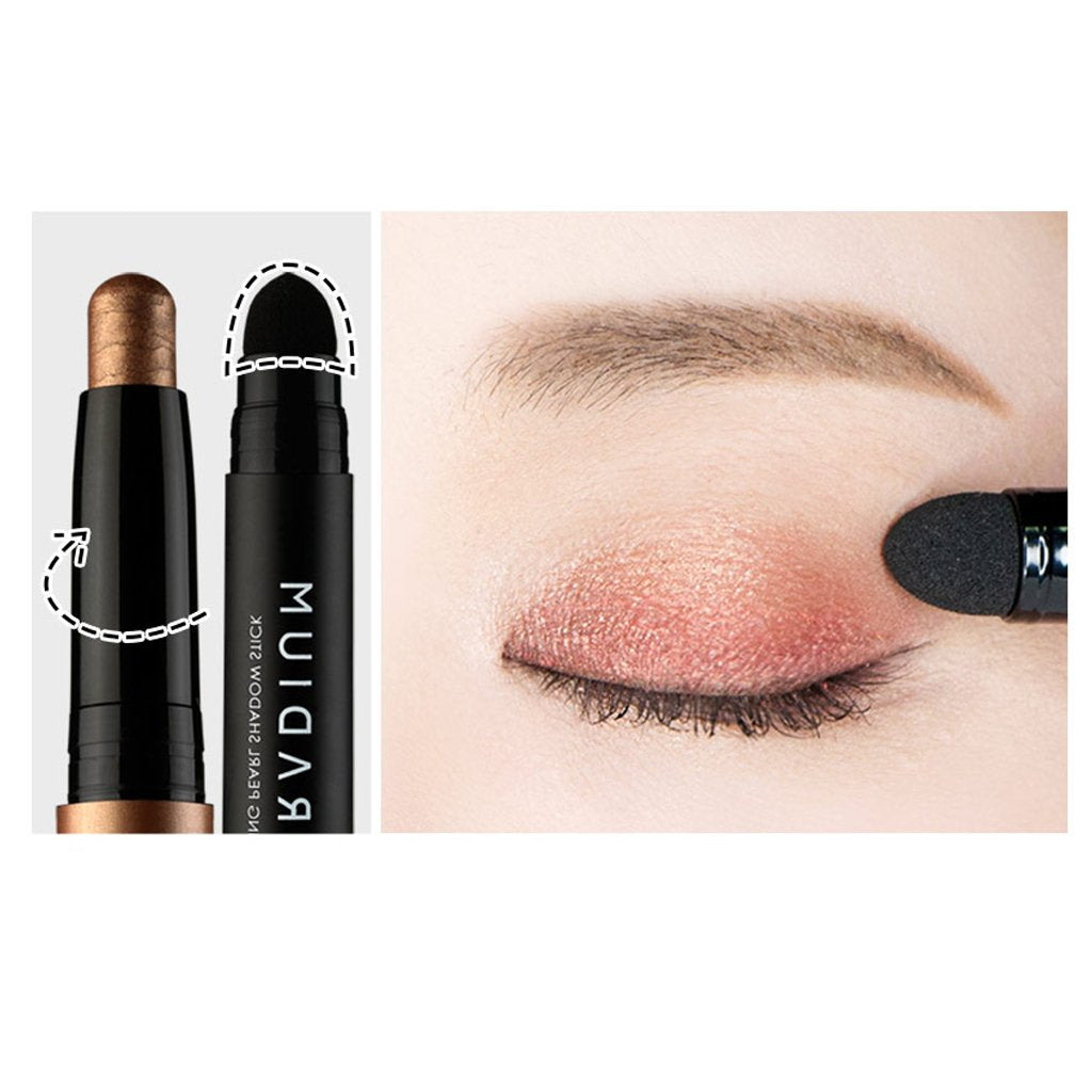 Karadium Shining Pearl Smudging Eye Shadow Stick, 1.4 G, #9 Rose Gold : Beauty & Personal Care