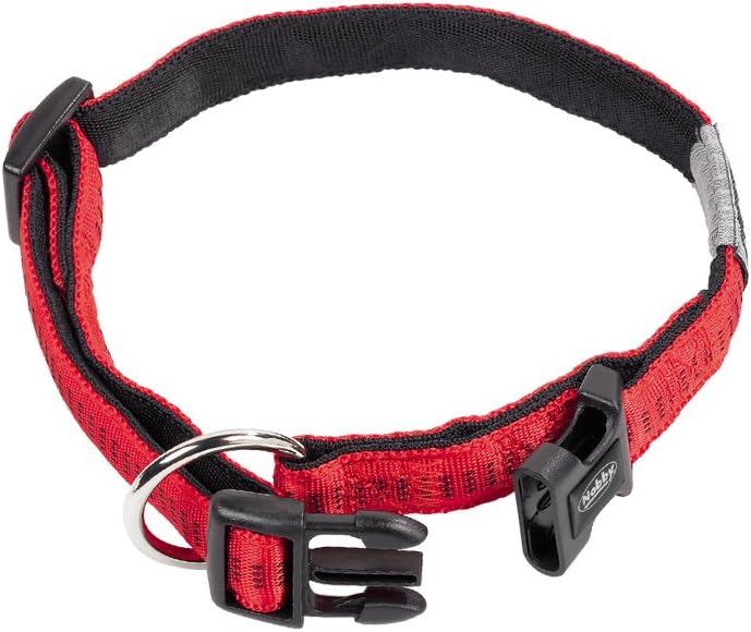 Nobby Collar Soft Grip, 40 - 55 cm/ 25 mm, Red :Pet Supplies