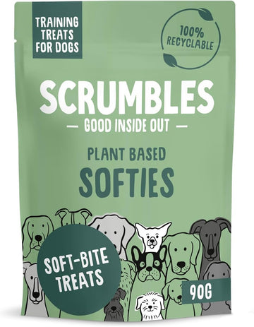 Scrumbles Softies, Plant Based Dog Training Treats, 90g?DTVS singles