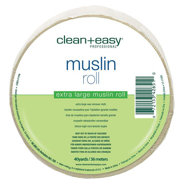 Clean + Easy Muslin Waxing Strips Large Leg 100 Count