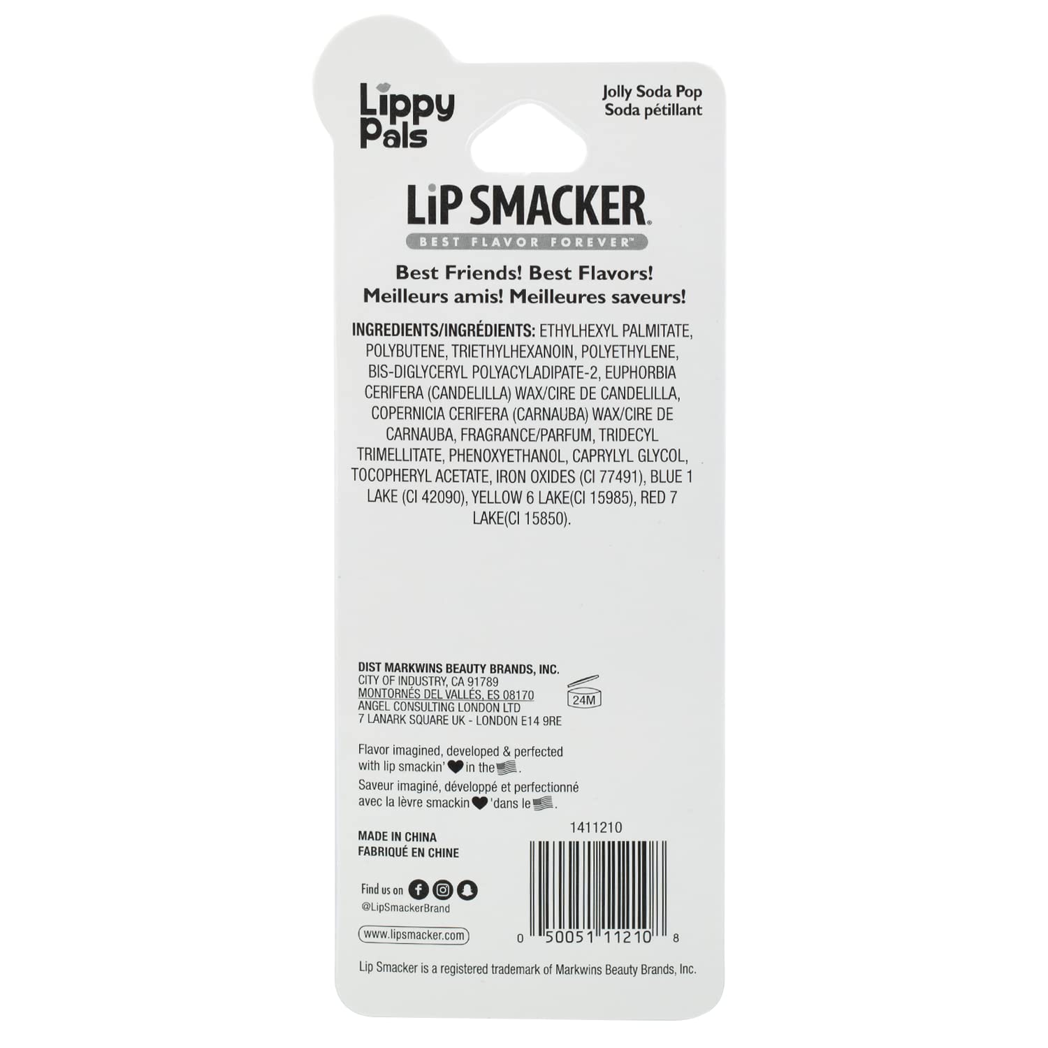 Lip Smacker Smackers 9-Piece Beauty Collection Set- Mermaid