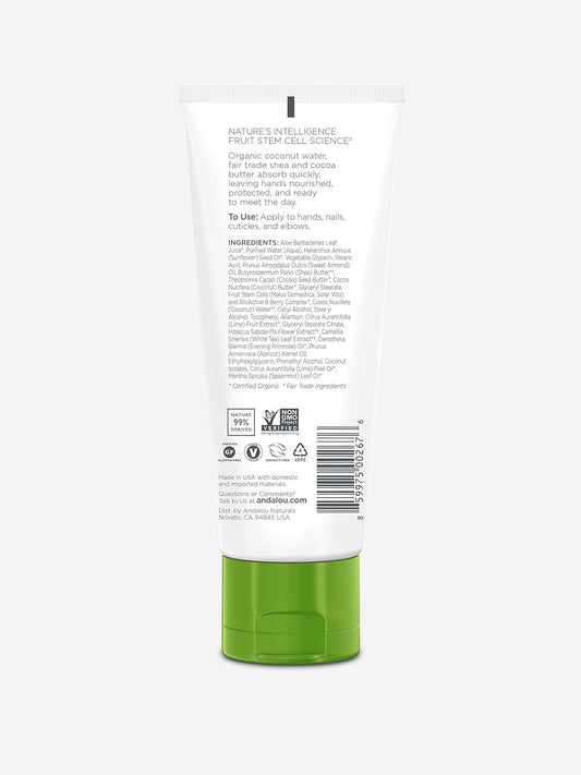 Andalou Naturals Lime Blossom Hand Cream, 3.4 Ounce