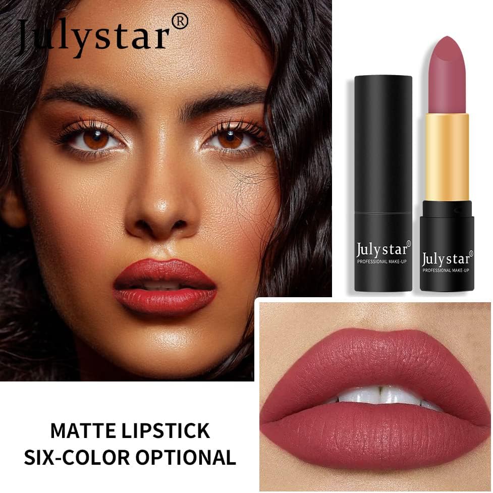 Julystar Make-Up Makeup Lipstick Velvet Matte Color Non-Stick Cup Lipstick (04#)