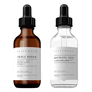 ASTERWOOD NATURALS Triple Repair Matrixyl 3000 and Matrixyl 3000 + Argireline 2 oz : Beauty & Personal Care