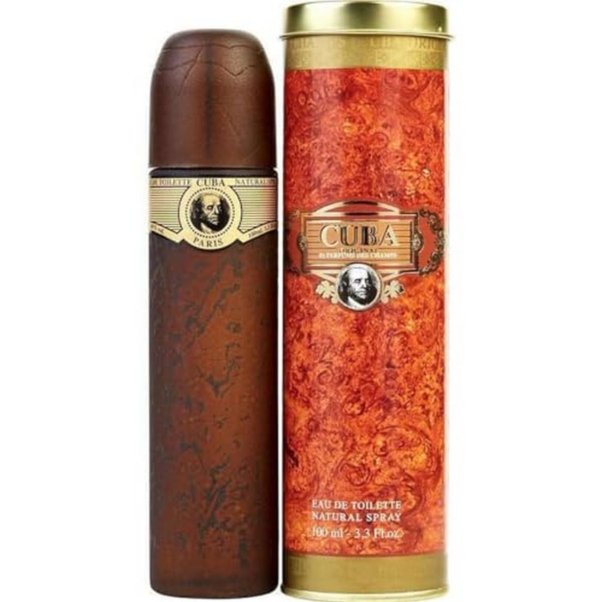 Cuba Gold Eau De Toilette Spray For Men 3.4 Ounce