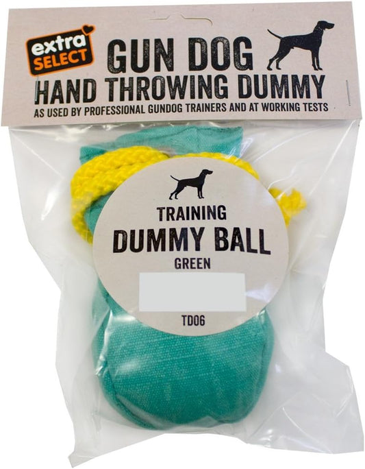 Extra Select Gun Dog Training Dummy Ball, Green :Pet Supplies