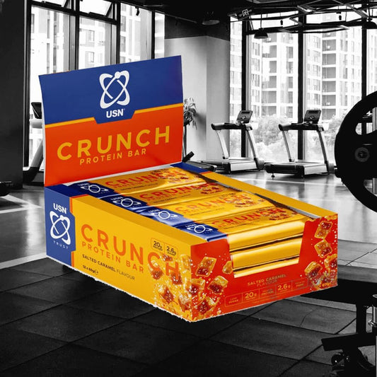 Usn Trust Crunch Fudge Brownie Protein Bars: Indulgent And Filling High Protein Snacks - 20G Protein Per Bar (12 X 60G Bars)