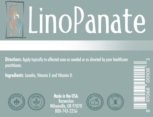 Bezwecken - Linopanate - 2Oz Healing Ointment - Professionally Formulated To Soothe Dry, Cracked & Cut Skin - Enhanced With Lanolin, Vitamin E & D - 30 Day Supply