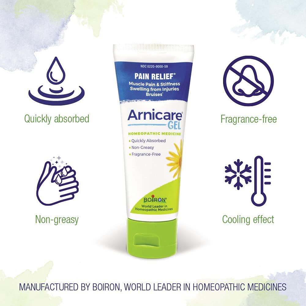 Boiron Arnicare Gel for Soothing Relief of Joint Pain, Muscle Pain, Mu