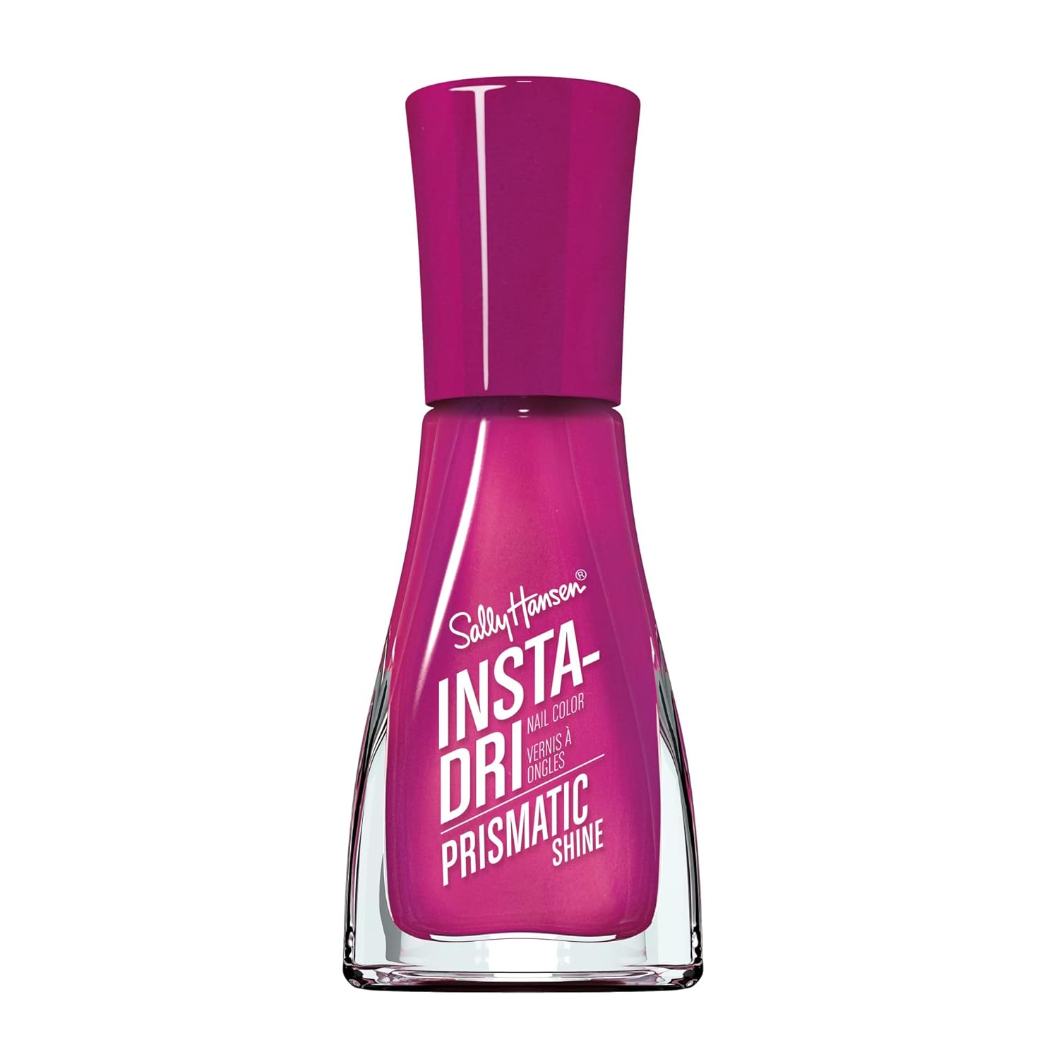 Sally Hansen Insta-Dri®,The Future Is Fushia, Quick Dry, Long Lasting, Streak-Free Shine, Pink Nail Polish