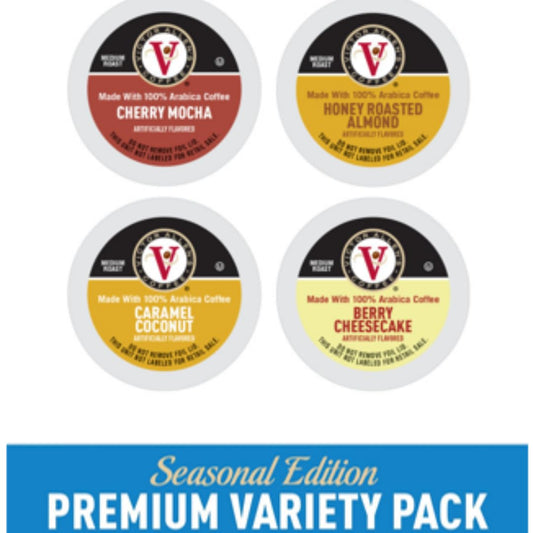 Victor Allen'S Coffee Springtime Coffee Variety Pack, Medium Roast, 36 Count, Single Serve Coffee Pods For Keurig K-Cup Brewers