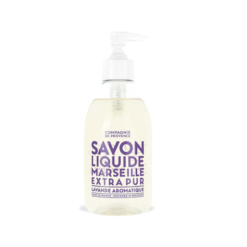 Compagnie De Provence Savon De Marseille Extra Pure Liquid Soap - Fig Of Provence - 33.8 Fl Oz Plastic Bottle Refill