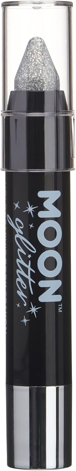 Holographic Festival Glitter Paint Stick / Body Crayon Makeup For The Face & Body By Moon Glitter - 3.5G (Boxset)