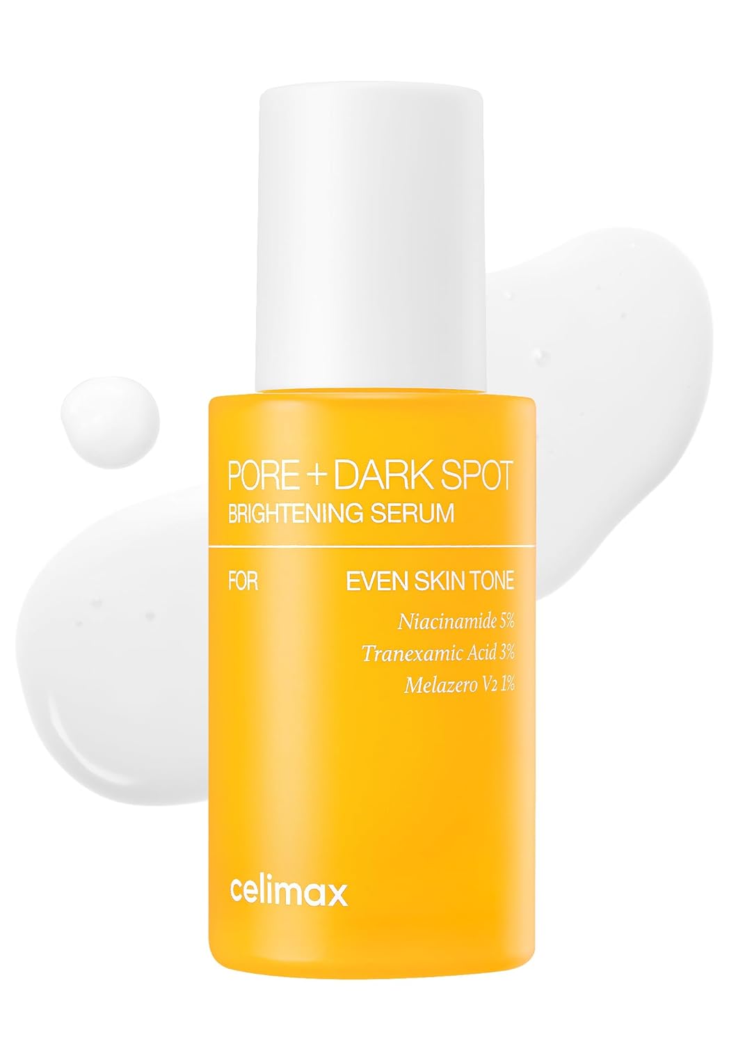 Celimax Pore+Dark Spot Brightening Serum 30Ml | Gel-Like Serum For Enlarged Pores With Niacinamide, Tranexamic Acid, Pore Minimizer, Non-Irritating, Hydrating, For Sensitive Skin, Hyperpigmentation