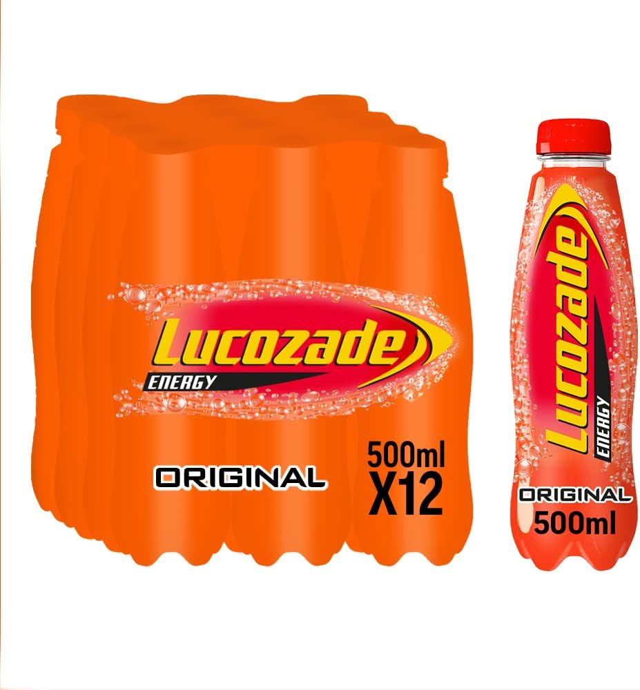 Lucozade Sport Body Fuel - Raspberry 12X750Ml| Isotonic Sports Drink, With Electrolytes And Vitamin B3 | Still | Bursting With Flavour