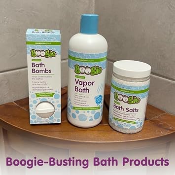 Kids Botanical Bubble Bath by Boogie, Soothing Vapor Bubble Bath, Made with Plant and Oat Extracts, Natual Essential Oils, Mint Eucalyptus, 18 oz, Pack of 2 : Beauty & Personal Care