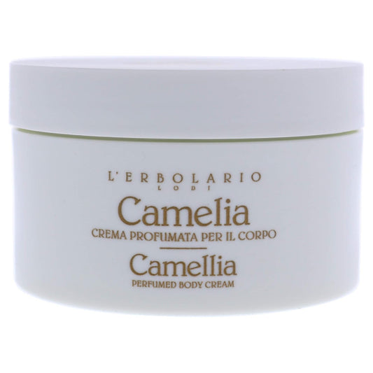 L’Erbolario Body Cream – Moisturizing Body Butter – Nourishes, Protects With Camellia Oils – Floral Scented Antioxidant Skin Care – Camellia – 6.7 Oz