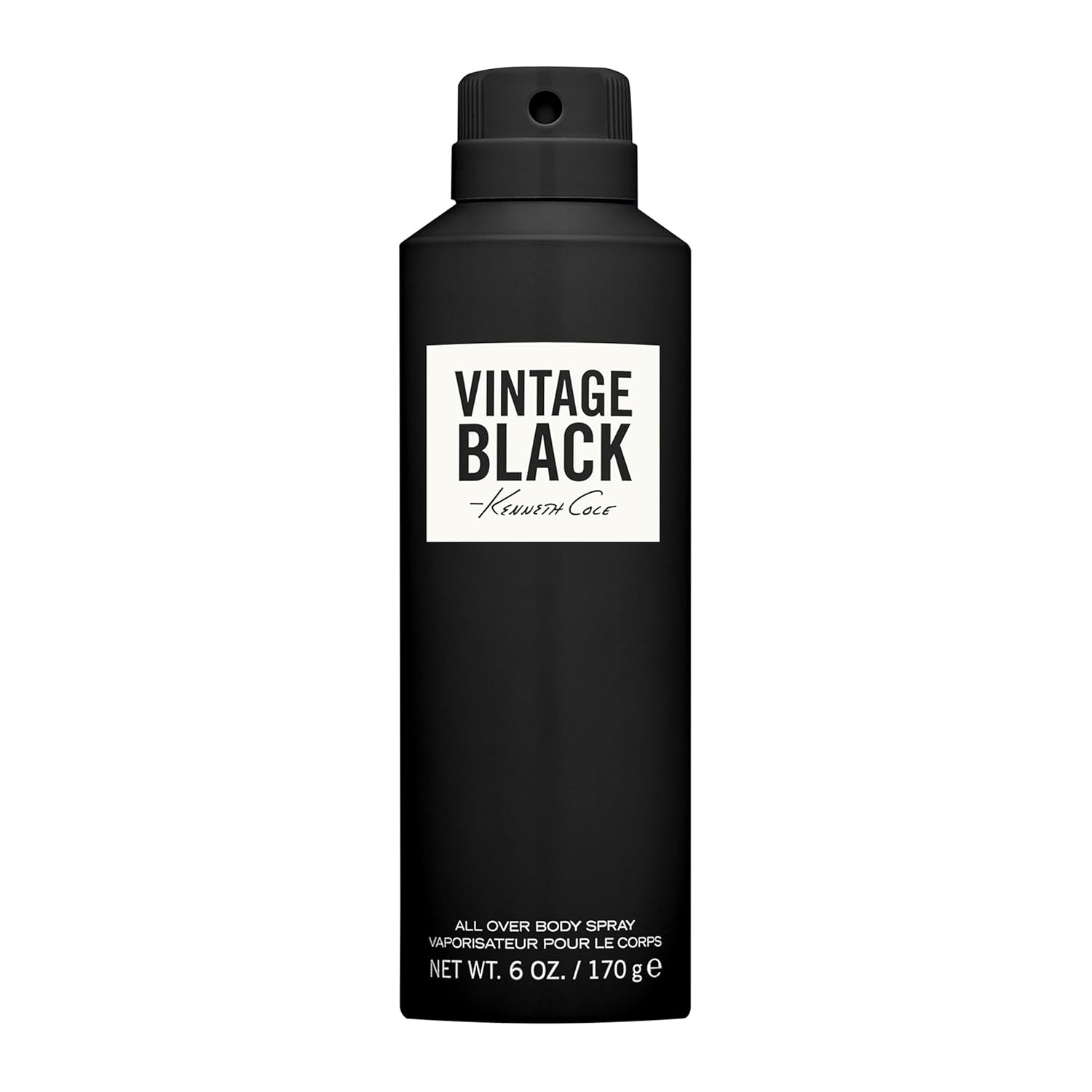 Kenneth Cole Vintage Black Body Spray For Men, 6.0 Fl. Oz. : Beauty & Personal Care