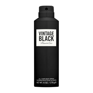 Kenneth Cole Vintage Black Body Spray For Men, 6.0 Fl. Oz. : Beauty & Personal Care