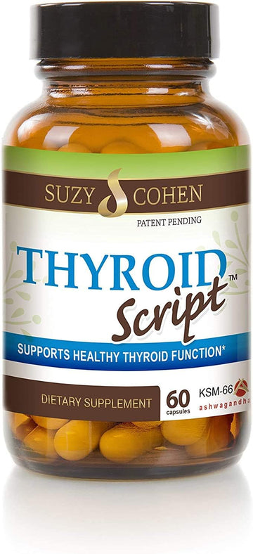 Thyroid Script By Suzy Cohen - Thyroid Support Supplement