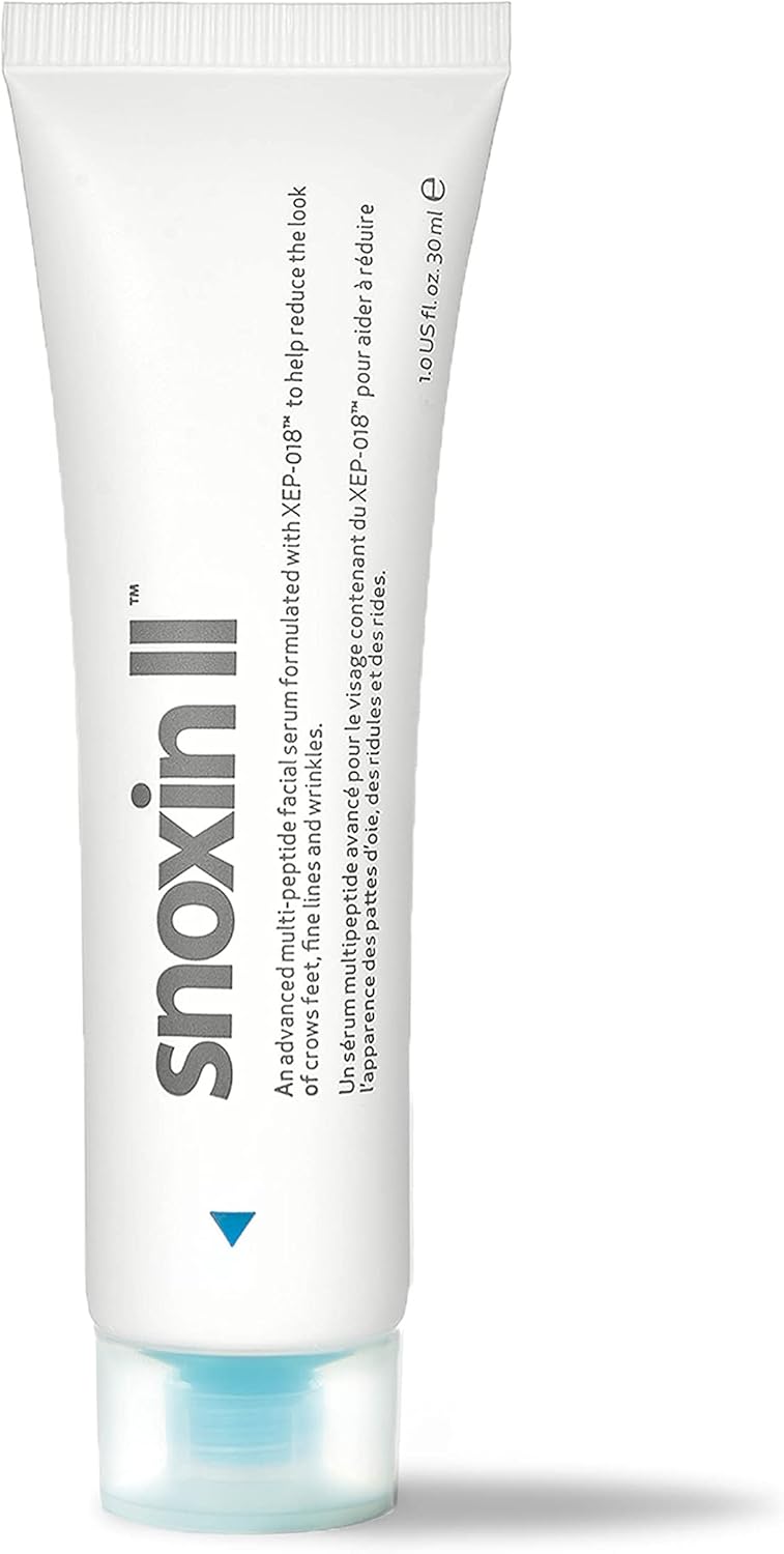 Indeed Labs Snoxin Ii, Instant Perfection Anti Wrinkle Serum For Younger Looking Skin, Deep Wrinkle Face Serum With High Dosage Peptides Acid, Daily Anti-Aging Skin Care Treatment, 30Ml