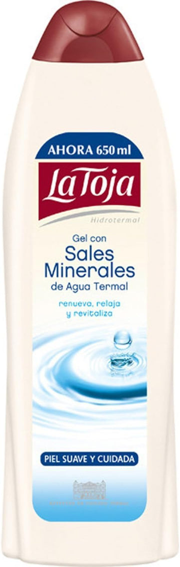 La Toja Mineral Salt Shower Gel 650Ml By La Toja