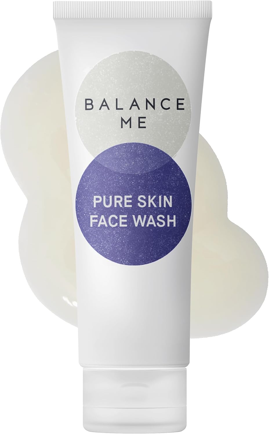 Balance Me Pure Skin Face Wash 125Ml, Makeup Remover Foaming Cleanser For Blemish Control And Acne Prone Skin, With Aloe Vera For Hydrating