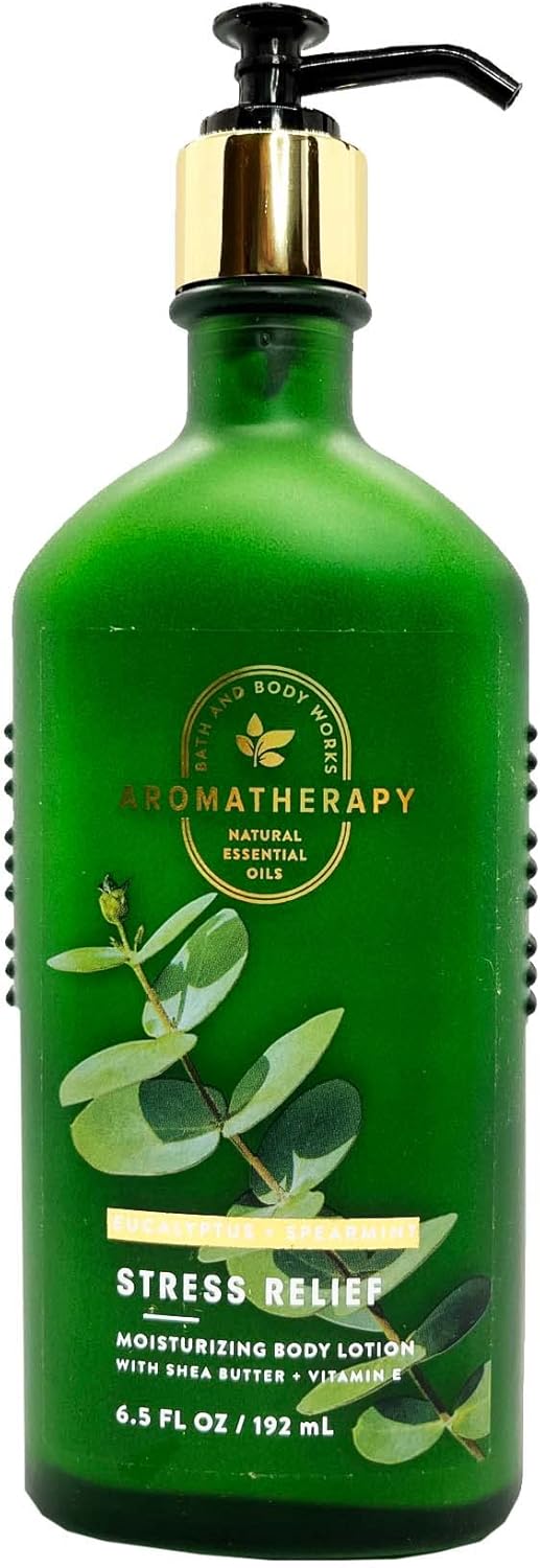 Bath And Body Works Aromatherapy Stress Relief Body Lotion - Eucalyptus Spearmint 192 Ml